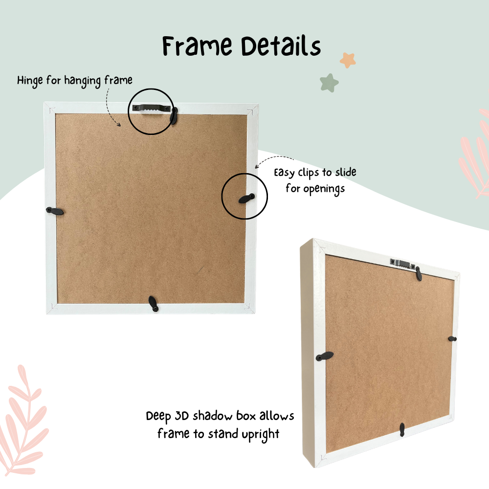 Baby Handprint & Footprint 3D Kit